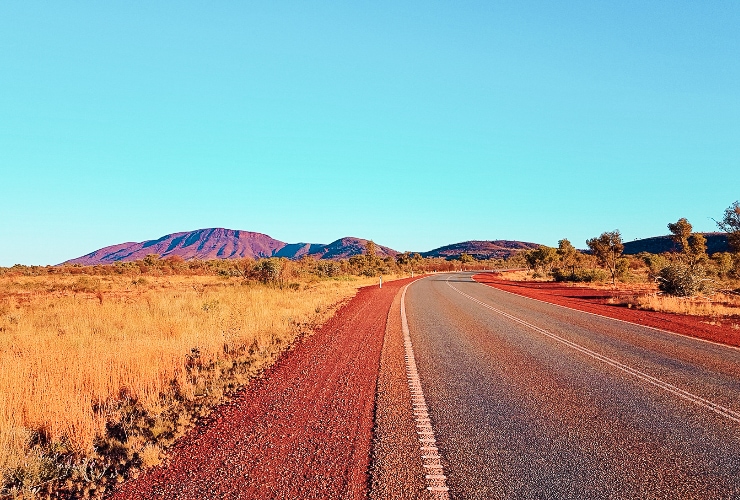 Road through the Pilbara Crikey Camper Hire